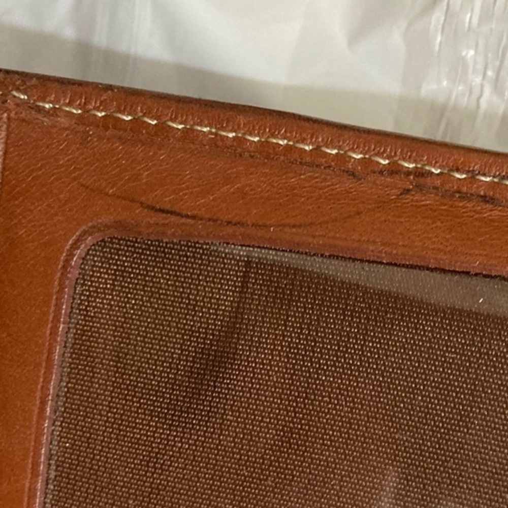 Coach vintage black and brown leather Sheridan wallet rare - Picture 14 of 14